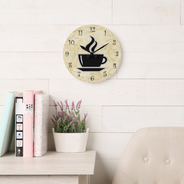 Horloges de cuisine murales Café (Salle de lecture)