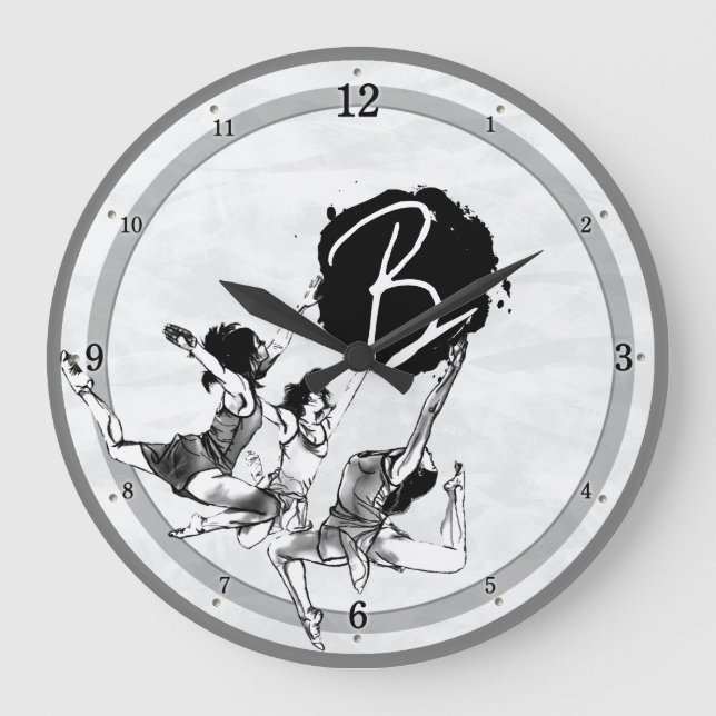 Horloges de danse de ballet de ballerine (Recto)
