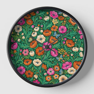 Horloges de jardin abstraites aux anémones scandin