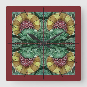 Horloges de William De Morgan Victorian