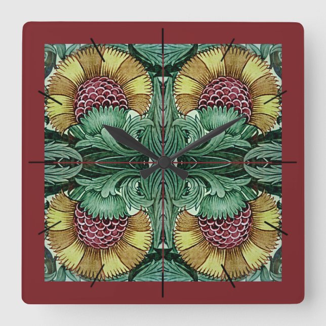 Horloges de William De Morgan Victorian (Recto)