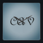 Horloges et montres gris bleu<br><div class="desc">Ce magnifique porte - clé bleu-gris conviendra parfaitement à vos clés. Il peut également être personnalisé pour en faire votre propre porte - clé unique.</div>