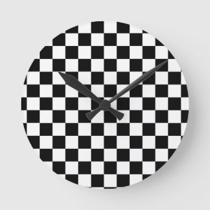 Horloges murales Checkered de conseil