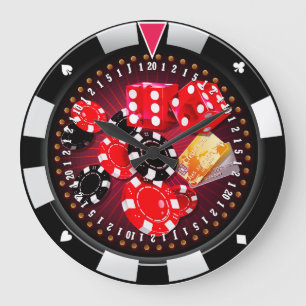 Horloges murales de la rotation 5