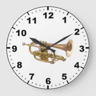 Horloges murales design "Trumpet"