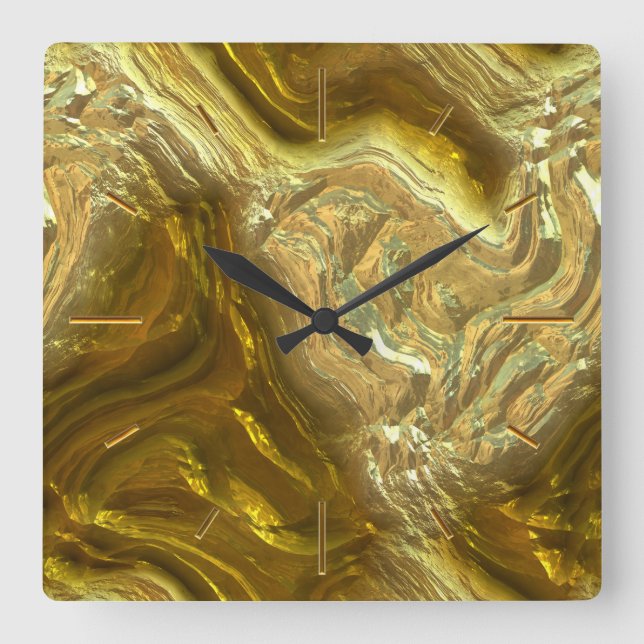 Horloges murales Gold River 1 & options numériques (Recto)