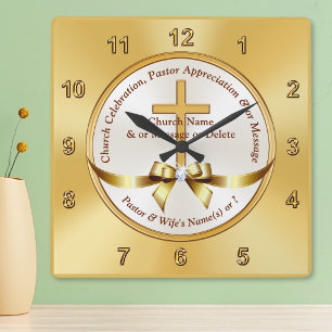 Horloges murales religieuses pour cadeau pour past