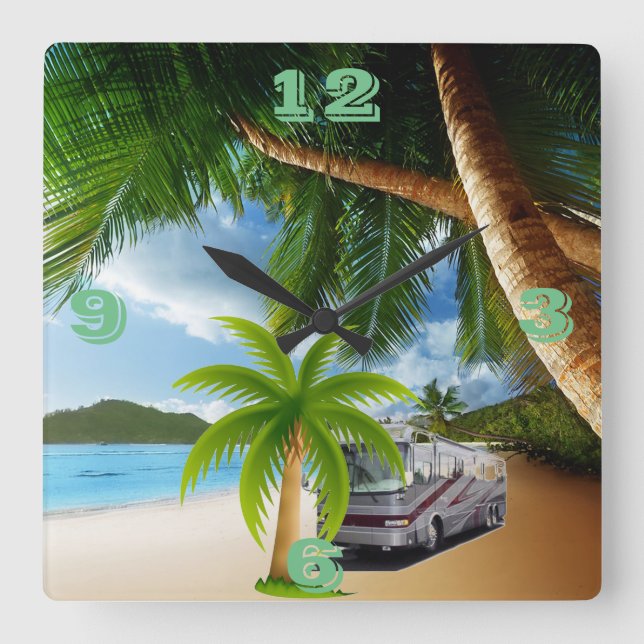 Horloges murales RV TIME Tic Toc (Recto)