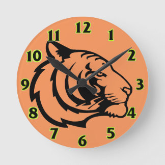 Horloges orange tigre