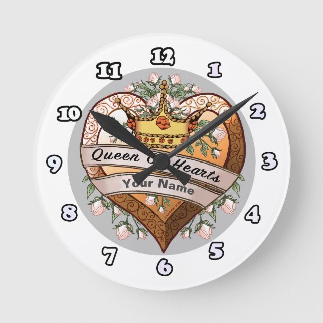 Horloges Reine de mon cœur (Recto)