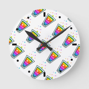 HORLOGES - VERRE À LIQUEUR D'ARC-EN-CIEL
