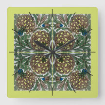 Horloges victoriennes William De Morgan