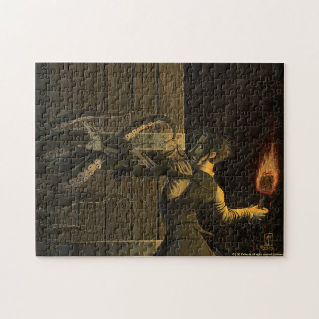 Horreur au delà de la porte - puzzle (Horizontal)