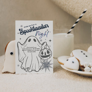 Horreur nuit mignonne Halloween invitations fêtes