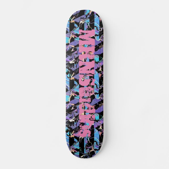Horreur visuelle skateboard (Recto)