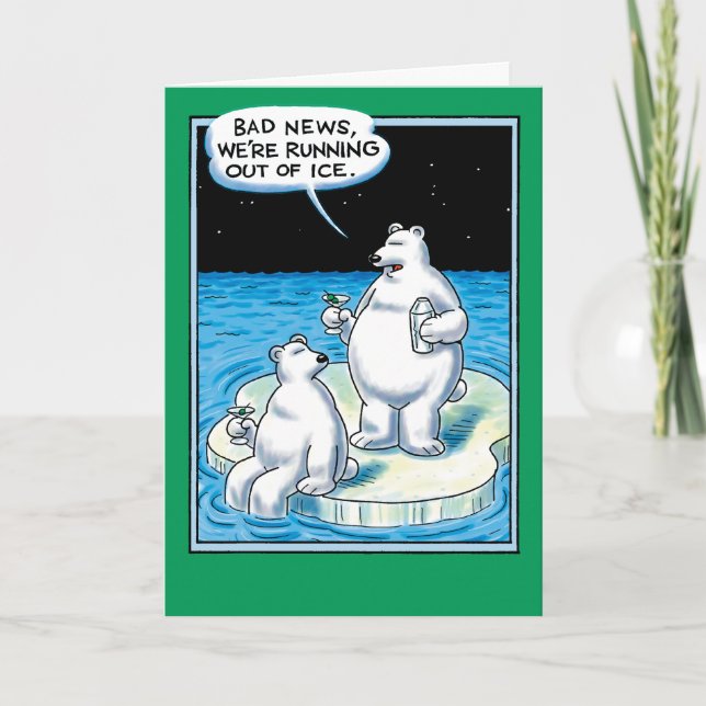 Hors de la carte drôle de glace (Devant)