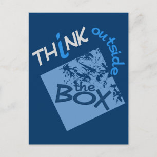 HORS DE LA CARTE postale BOX