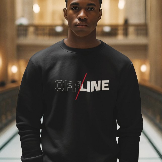 Hors ligne | SWEATSHIRT GEEK HUMOUR (Créateur téléchargé)