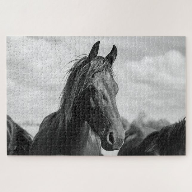 horse head puzzle (Horizontal)