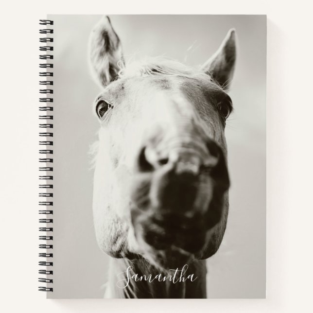 Horse Journal Dressage Carnet photo équestre (Devant)