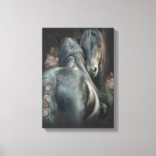Horse Love - Toile Enveloppée