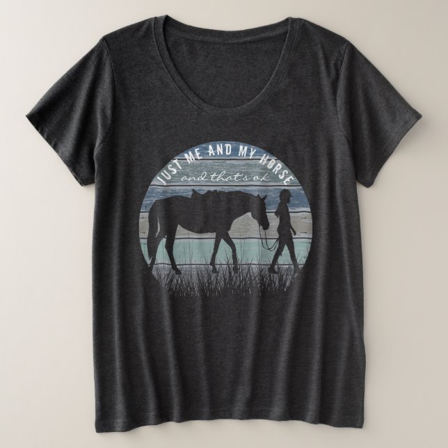 HORSE LOVER - Moi et mon cheval (Design devant)
