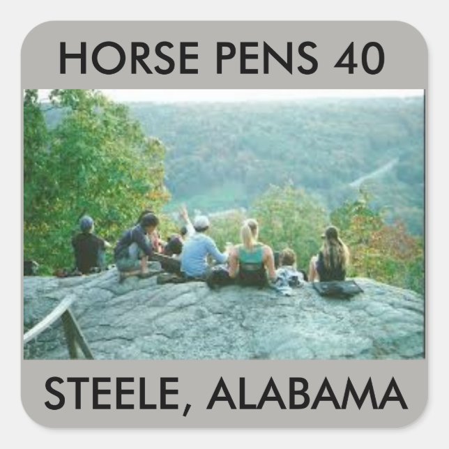 HORSE PENS 40 STICKER (Devant)