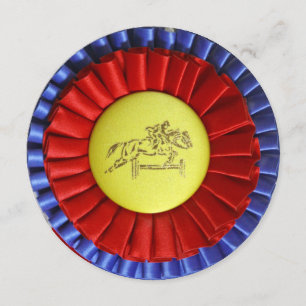 Horse Ribbon Invitation à la fête du 13e anniversa