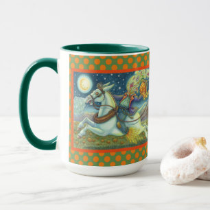 HORSEMAN SCARECROW HALLOWEEN COMBO MUG Lg