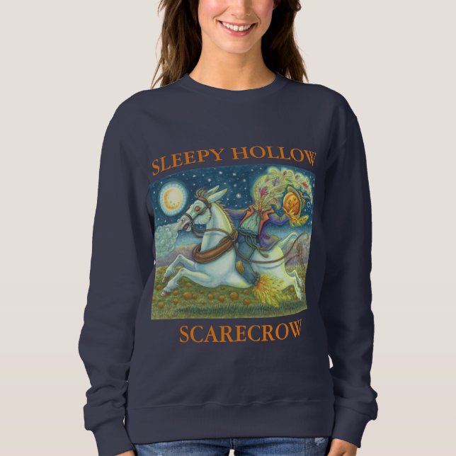 HORSEMAN SCARECROW & MULE SWEATSHIRT Marine (Devant)