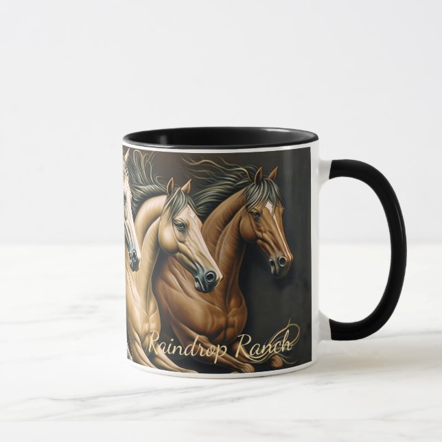 Horses coffee mug (Droite)