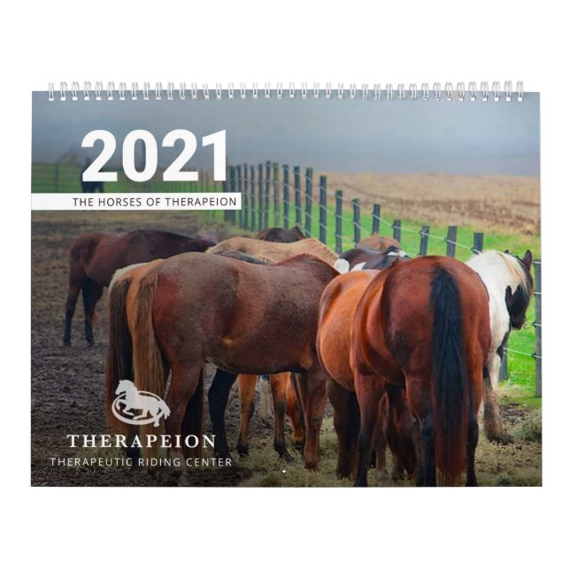 Horses de thérapie Calendrier 2021 (Protection)