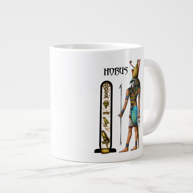 Horus Jumbo Mug (Devant droit)