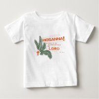 Hosanna ! T-shirt chrétien de bébé