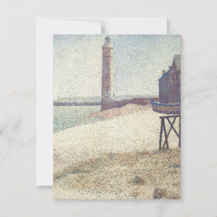 Hospice et phare, Honfleur par Georges Seurat