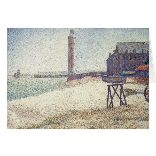 Hospice et phare, Honfleur par Georges Seurat (Devant horizontal)
