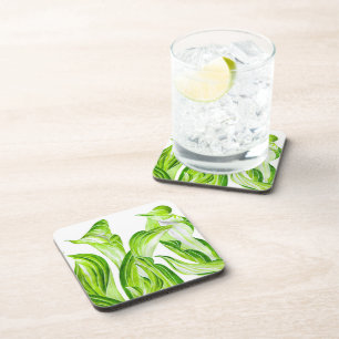 'Hosta avec le Mosta' sur Dessous de verre Set