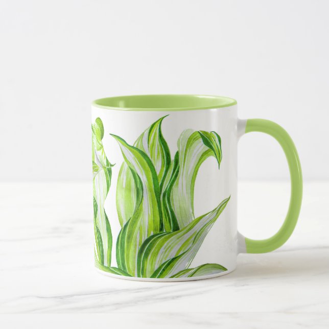 'Hosta avec le Mosta' sur un Combo Mug (Droite)