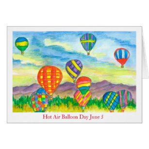 Hot Air Balloon Day June 5 Celeberate Every Day