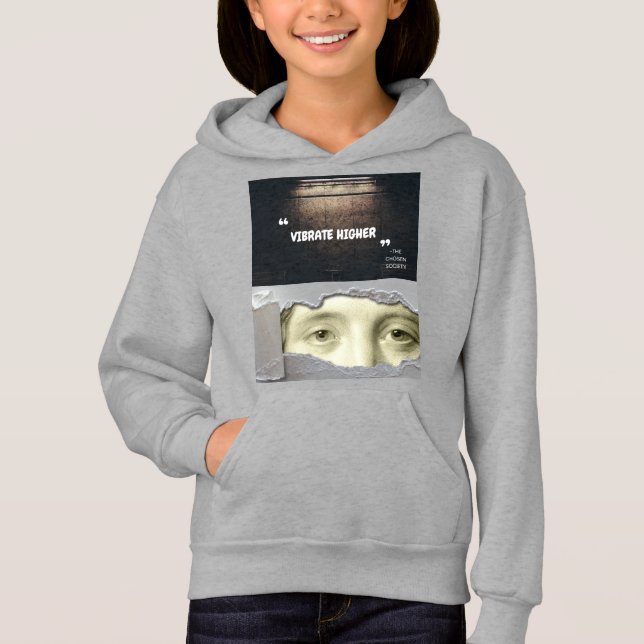 Hot Customisé femmes Pull Over Sweat - shirt à cap (Devant)