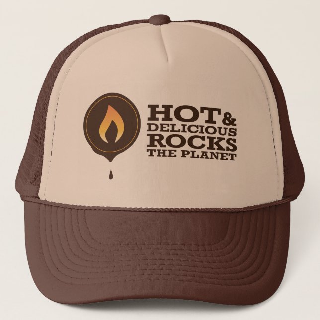 Hot & Delicious : Rocks The Planet! Casquette Truc (Devant)