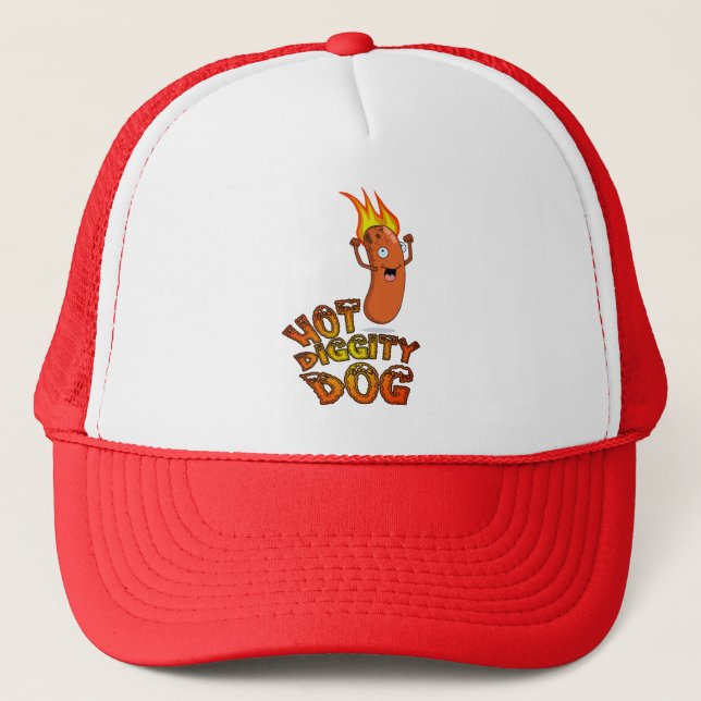 Hot Diggity Chig Casquette (Devant)