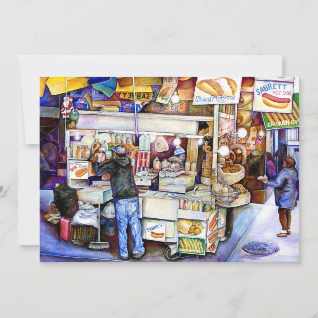 Hot Dog God, New York (Devant)