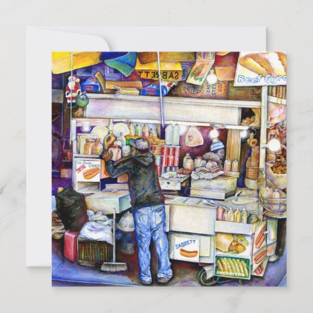 Hot Dog God, New York (Devant)