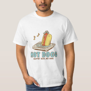 Hot Dogg – Lâche des beats, pas des buns T-shirt d