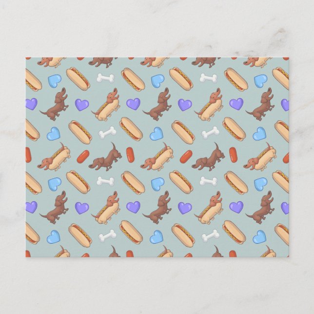 Hot Dogsund : carte postale (Devant)