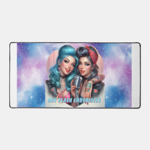 Hot Flash Chronicles Retro Grand Jeu Mousepad