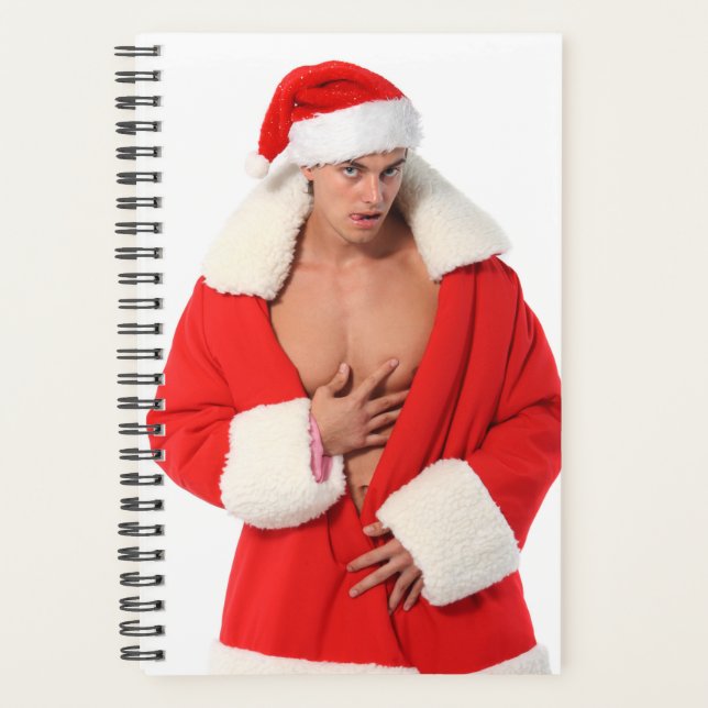 Hot Guy Poses Sexy Santa Hat tenue (Devant)