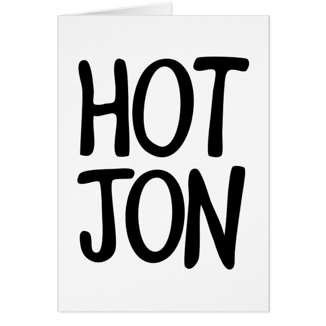 HOT JON (Devant)