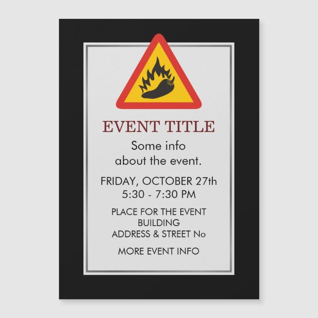 Hot pepper danger (Devant)